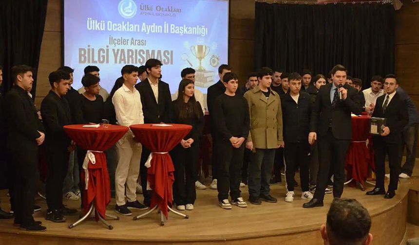 Ülkü Ocakları Aydın’dan ilçeler arası bilgi yarışması