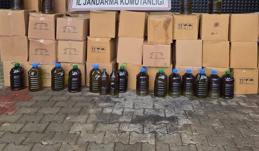 Aydın’da taklit zeytinyağı operasyonu