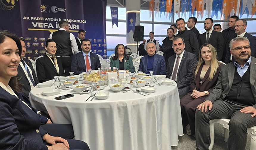 AK Parti Genel Sekreteri  İnan'dan, vefa iftarında Çerçioğlu övgüsü