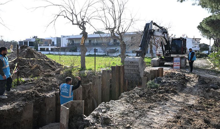 Büyükşehir Belediye’nden Kuşadası’na altyapı yatırımı