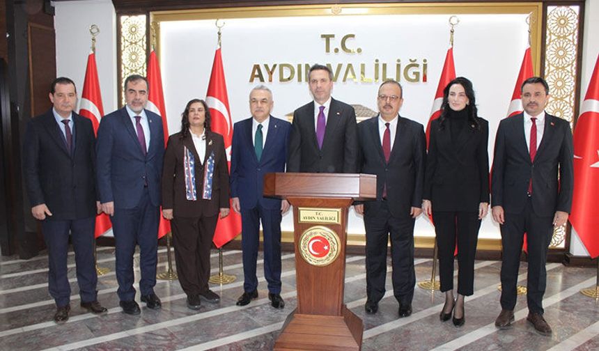 Enerji ve Tabii Kaynaklar Bakanı Bayraktar Aydın'da