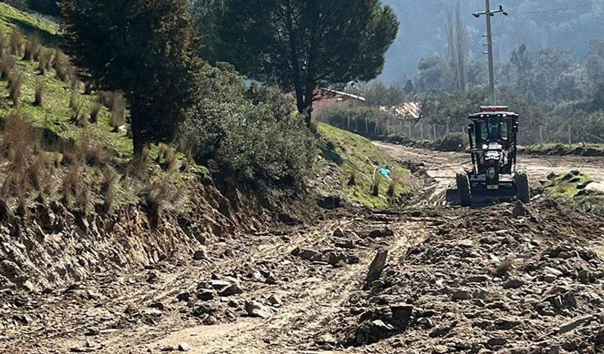 Bozdoğan Kale Mesire Alanı’nda yol çalışmaları başladı