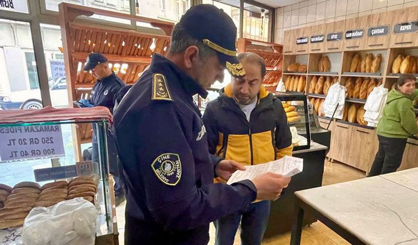 Çine Belediyesi’nden ramazan ayında fırınlara sıkı denetim