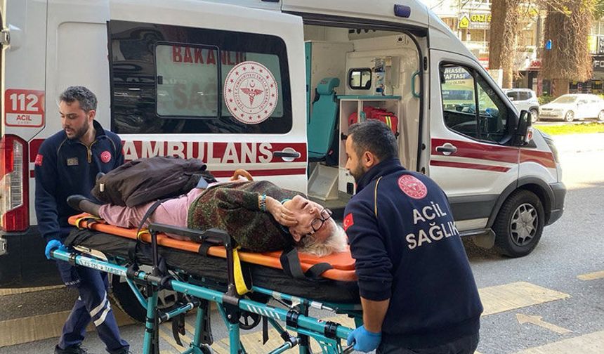 Paket servis elemanının dikkati yaşlı kadını kurtardı