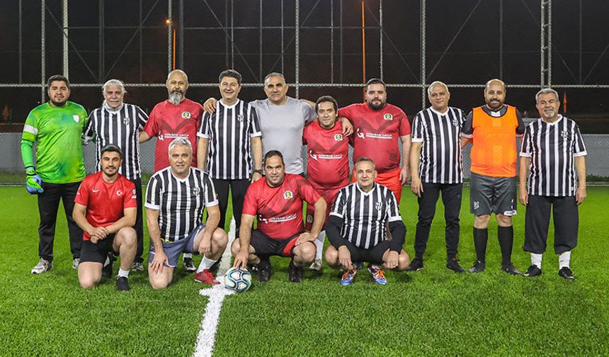 Çeştepe Halı Saha’da örnek mücadele