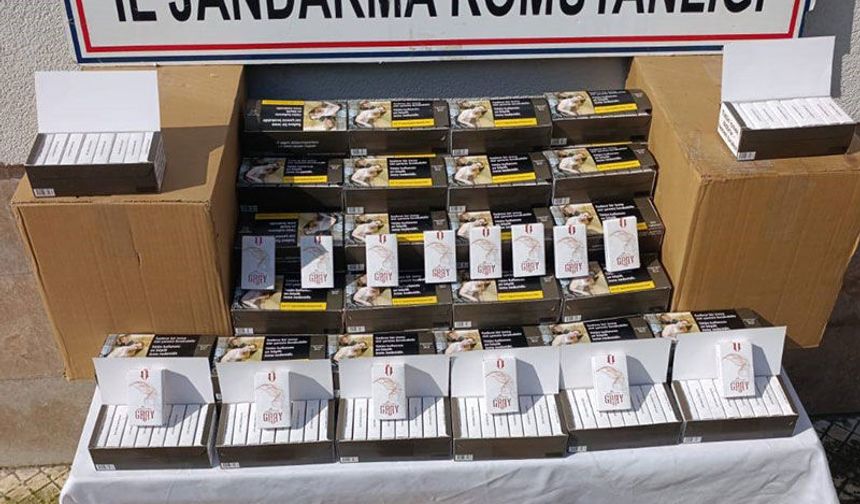 Aydın’da kaçak tütün sevkiyatına jandarma engeli