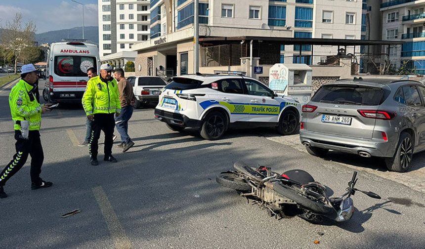 Aydın’da korkutan kaza