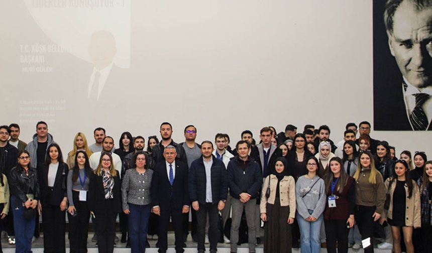 Başkan Güler, gençlerle tecrübelerini paylaştı