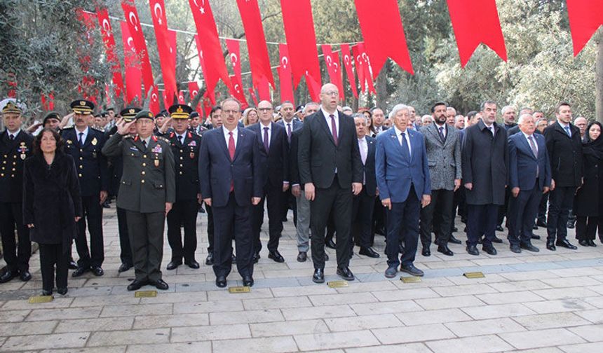 Çanakkale şehitleri Aydın'da dualarla anıldı