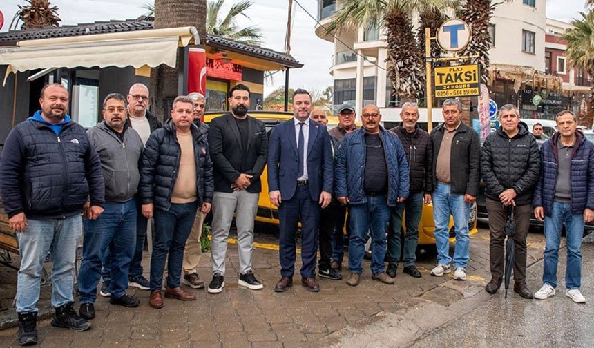 Başkan Vekili Tahsin Demirtaş’tan taksici esnafına ziyaret