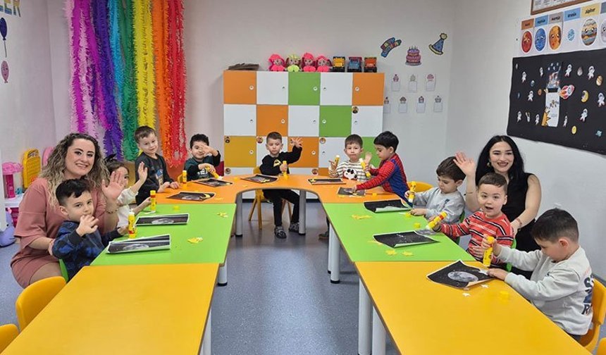 Kuşadası’nda minikler yarınlara hazırlanıyor