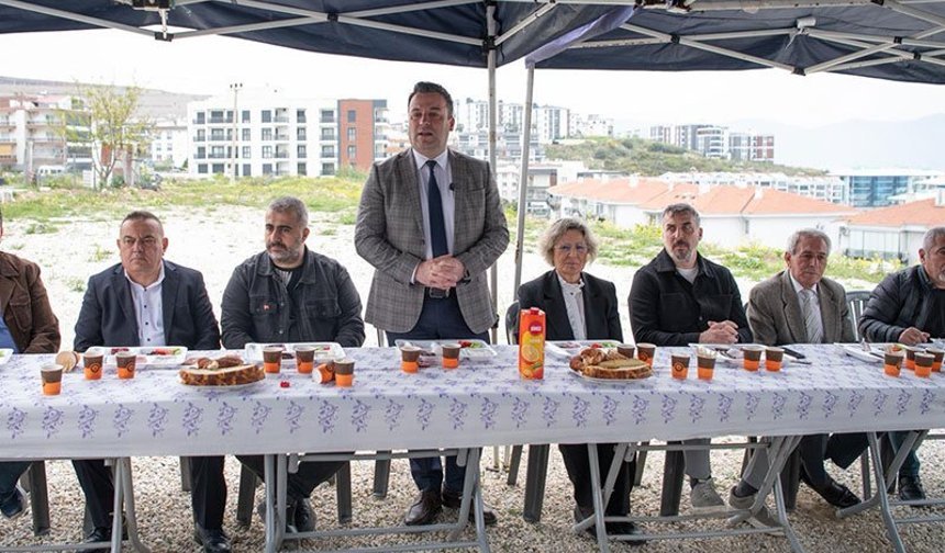 Tahsin Demirtaş fen işleri personelleriyle bir araya geldi