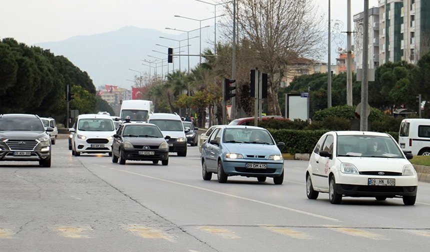 Aydın’da araç sayısı 676 bini aştı
