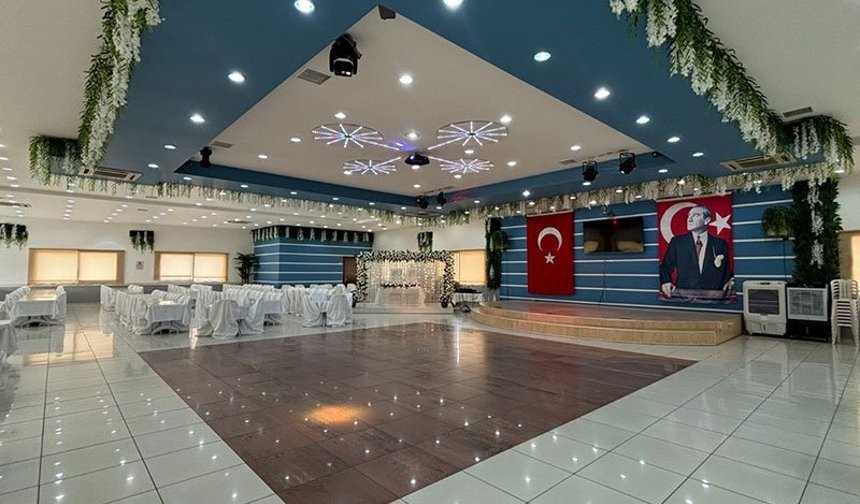 Bozdoğan’da düğün salonu yenilendi