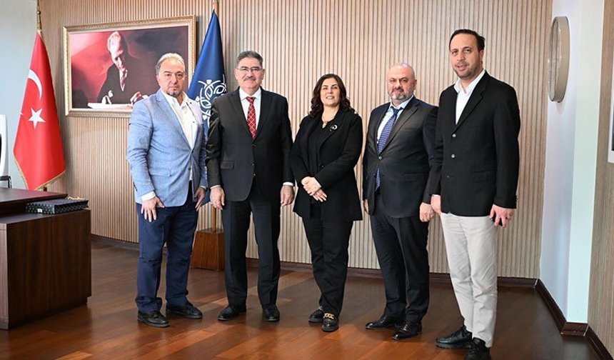Başkan Çerçioğlu’na AK Parti heyetinden ziyaret