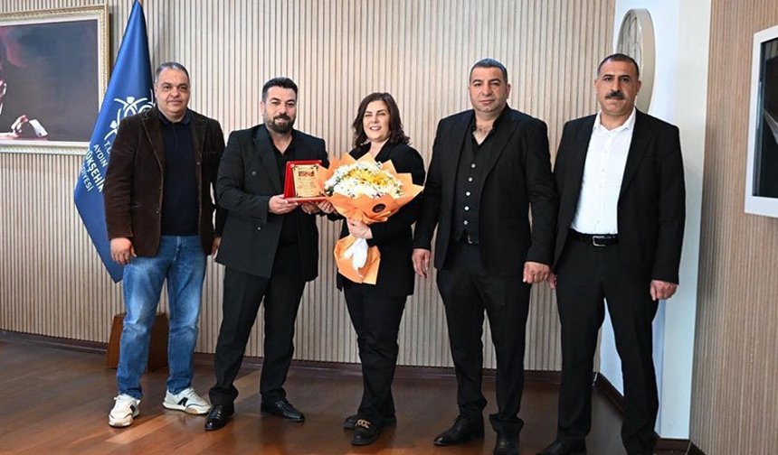 Başkan Çerçioğlu’na Aydın Ağrılılar Derneği’nden ziyaret