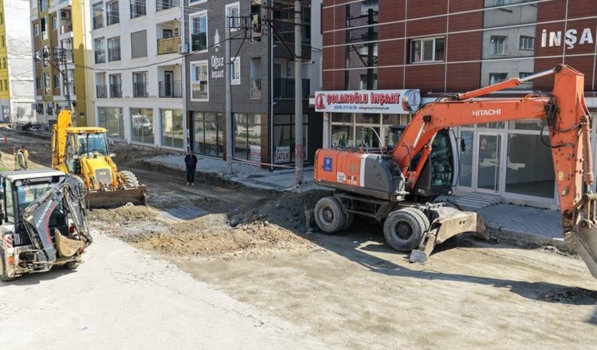 Söke’de yol yenileme çalışması başladı