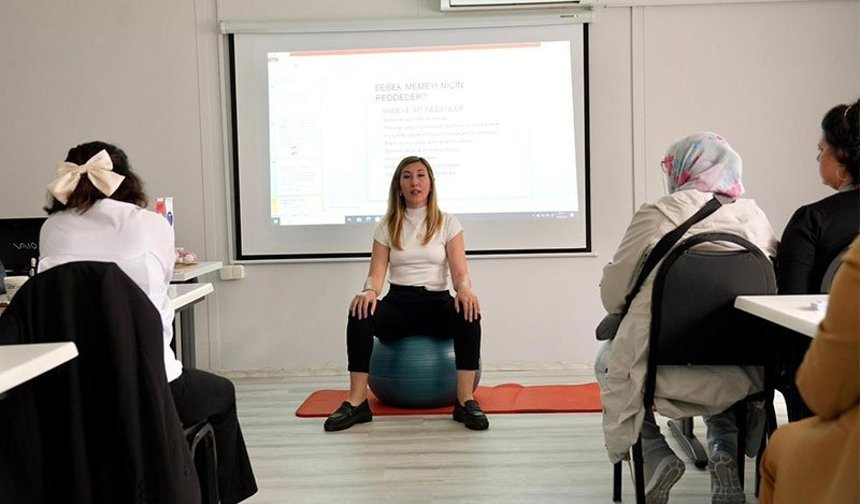 Didim Belediyesi’nden anne adaylarına kapsamlı eğitim