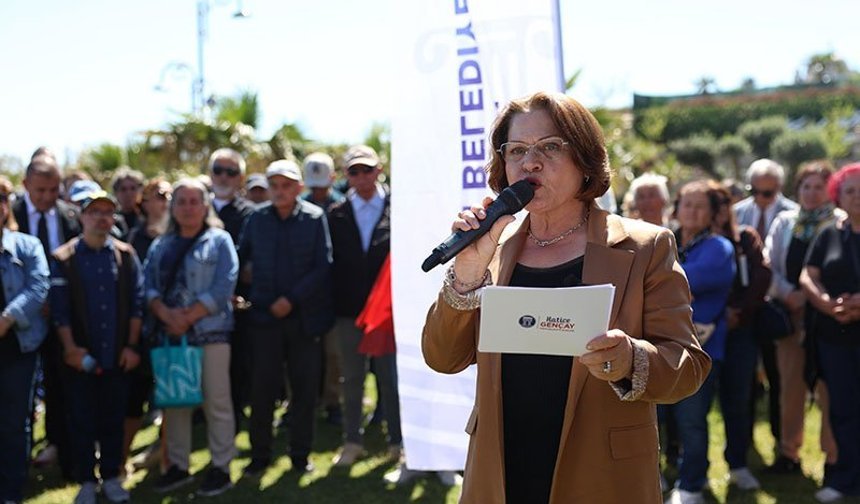 Başkan Gençay’dan yeşil alan açıklaması