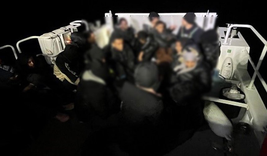Kuşadası’nda 19 düzensiz göçmen yakalandı