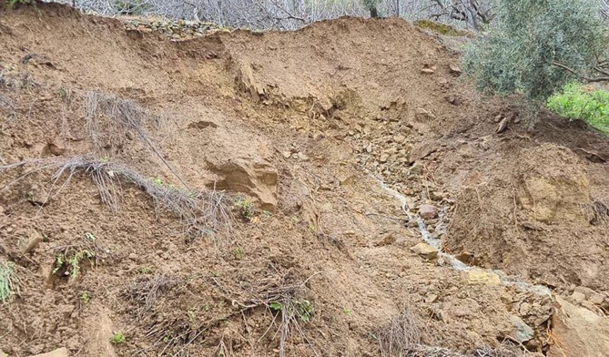 Aydın’da heyelan alarmı