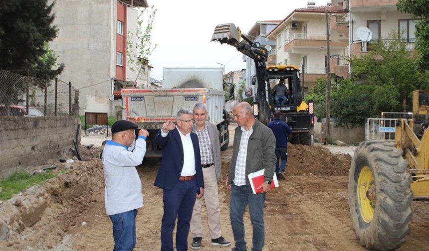 Köşk’te altyapı sonrası yol yenileme çalışmaları başladı