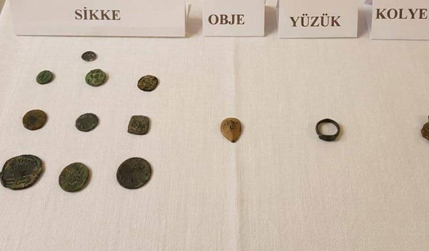 Antik Kent çevresinde kaçak kazıya darbe