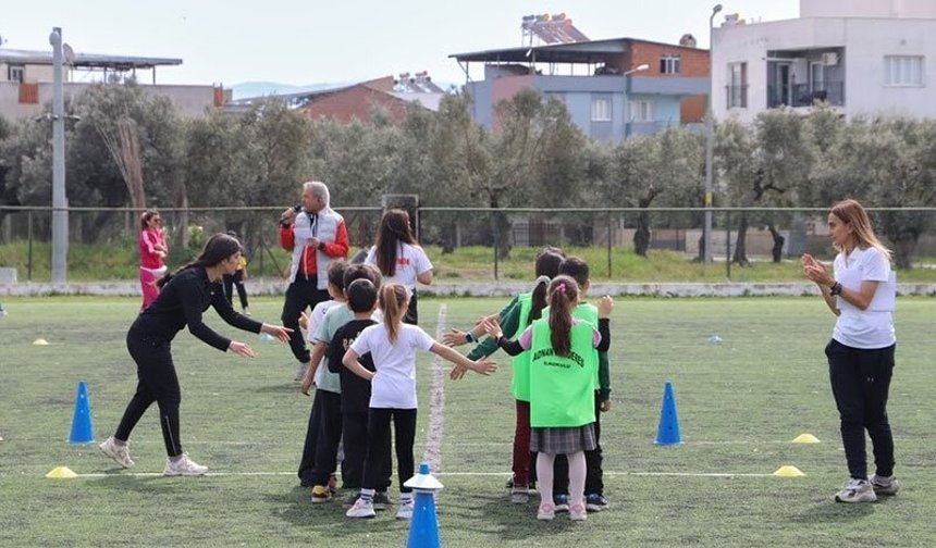Köşk'te çocuklar şenlikte buluştu