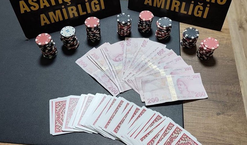 Aydın’da  kumar baskını