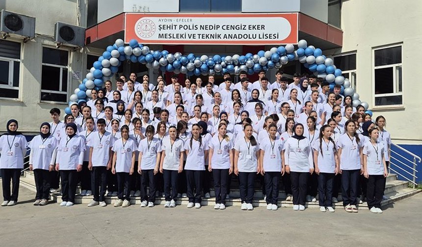 Aydın’da genç sağlıkçılar yemin etti