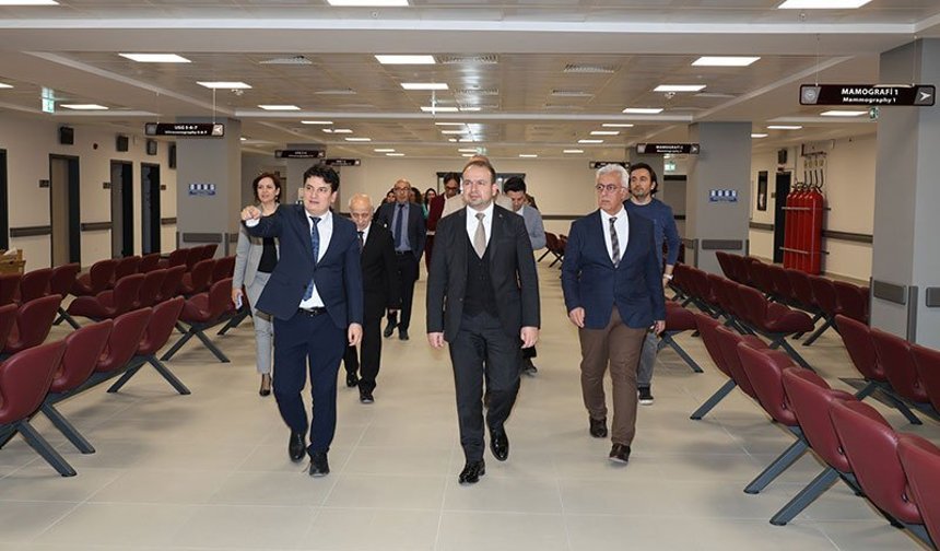 Şehir Hastanesi’nde hizmet verecek poliklinikler değerlendirildi