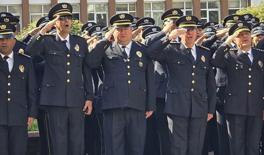 Aydın’da Türk Polis Teşkilatı’nın 181. Yılı törenle kutlanıyor