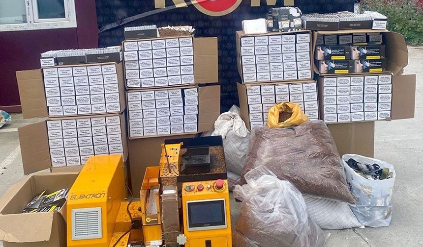 Aydın’da kaçak tütün operasyonu