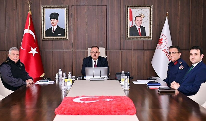 Aydın’da okul güvenliği toplantısı