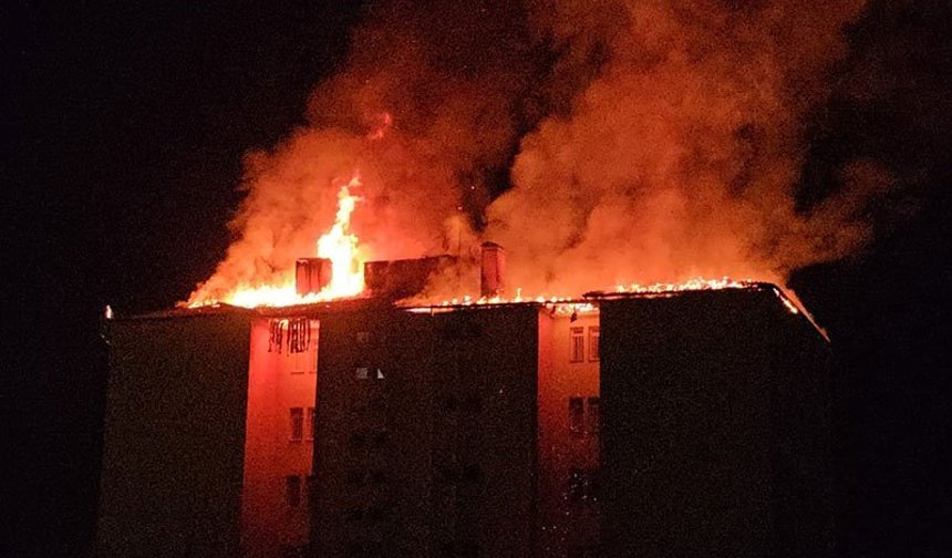 Aydın’da yurtta yangın: 46 öğrenci tahliye edildi