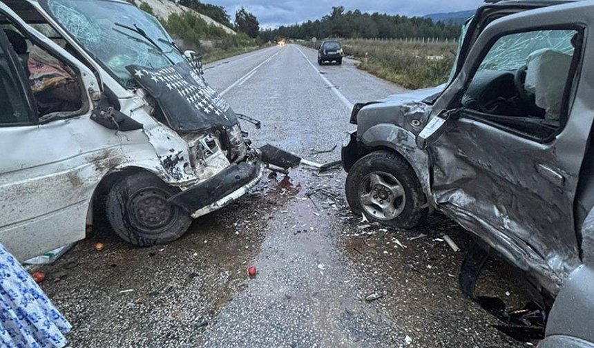 Aydın’da feci kaza: 6 yaralı