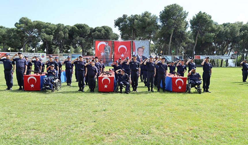 Aydın'da 22 özel birey askerlik yemini etti