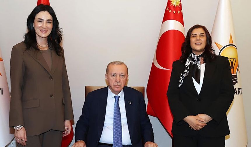Başkan Çerçioğlu ve Seda Sarıbaş Erdoğan'ı ziyaret etti