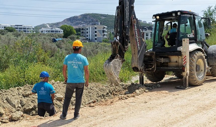 Büyükşehir’den Kuşadası’na altyapı yatırımı