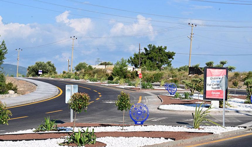 Büyükşehir’den  Akbük’e dev ulaşım yatırımı