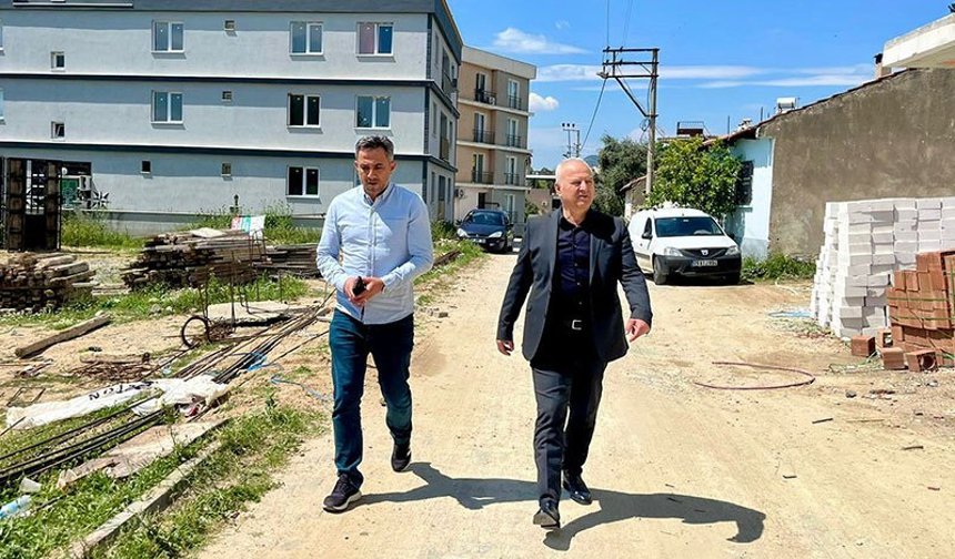 Başkan Kıvrak çalışmaları yakından takip ediyor