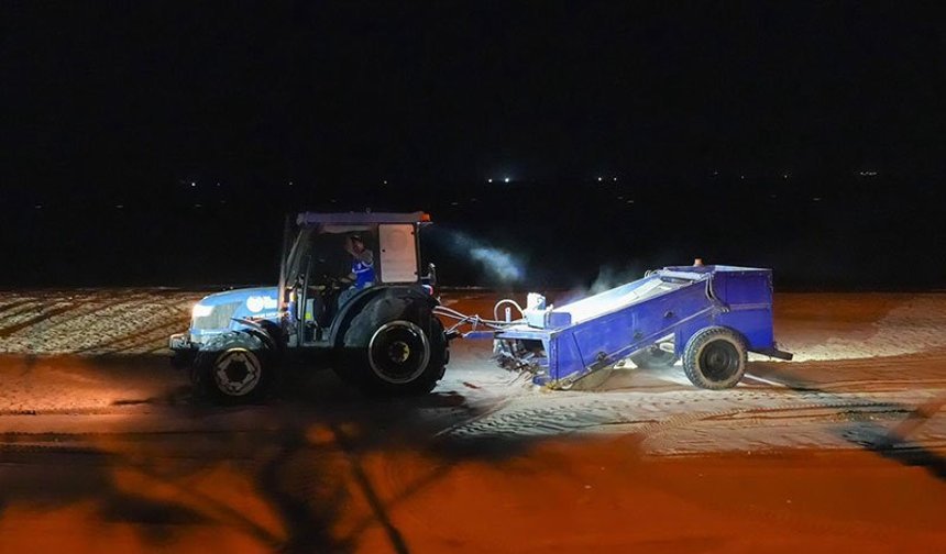 Didim’de sahiller yaz sezonuna hazırlanıyor