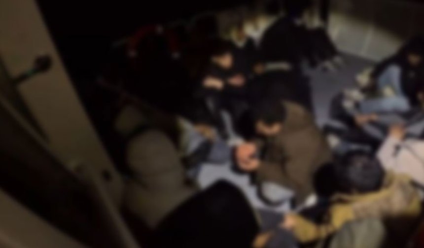 Aydın'da 20 düzensiz göçmen kurtarıldı