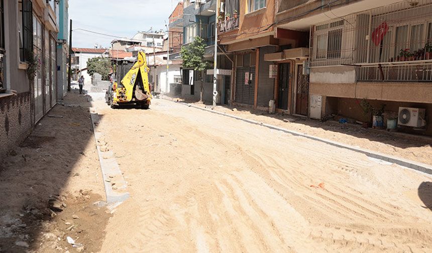 İncirliova'da yol yapım çalışmaları hız kesmiyor