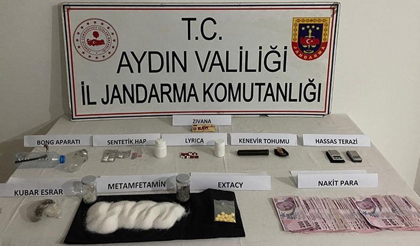 Aydın’da eş zamanlı operasyon: 5 gözaltı