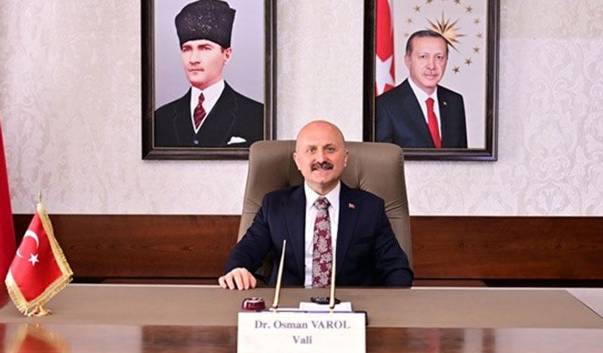 Vali Varol’dan 19 Mayıs mesajı