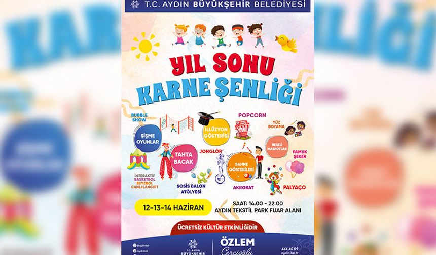 Başkan Çerçioğlu’ndan öğrencilere tatil hediyesi