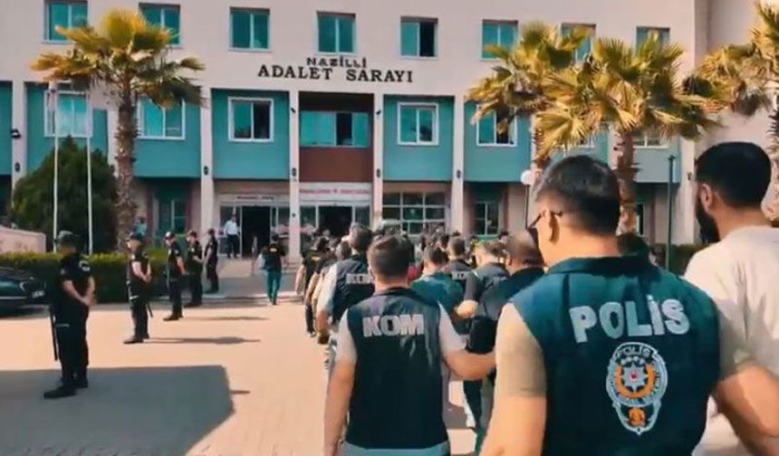 Nazilli’de organize suç örgütüne operasyon