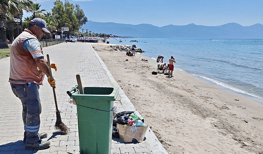 Bayram tatilinden 3 bin 67 ton çöp çıktı