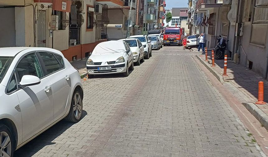 Yanlış park itfaiyenin erken müdahalesini engelledi